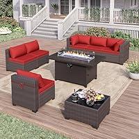 Algopix Similar Product 20 - Kurapika 8 Pieces Patio Furniture Set