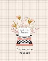 Algopix Similar Product 1 - Book Club Journal for Romance Readers