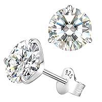 Algopix Similar Product 1 - Moissanite Stud Earrings for Women