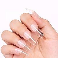 Algopix Similar Product 4 - Makartt Nail TipsLong Coffin