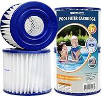 Algopix Similar Product 3 - Greenco 1074 Pool Filter Cartridges