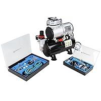Algopix Similar Product 14 - Timbertech Airbrush Kit With Compressor
