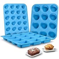 Algopix Similar Product 11 - CAKETIME Silicone Muffin Pan  Cupcake