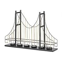 Algopix Similar Product 12 - Accent Plus Golden Gate Candleholder