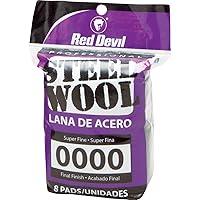 Algopix Similar Product 11 - Red Devil 0320 Steel Wool 0000 Pack