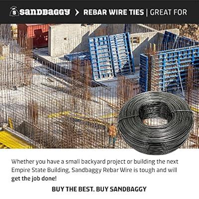 Best Deal for Sandbaggy Rebar Tie Wire Reel 16 Gauge, Approx. 330 ft