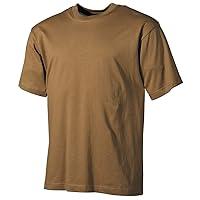 Algopix Similar Product 4 - US T-Shirt, halbarm, coyote, 170g/m² M