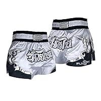 Algopix Similar Product 7 - FLUORY Muay Thai Fight ShortsMMA