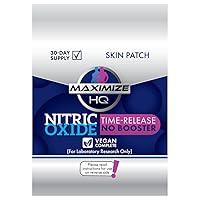 Algopix Similar Product 3 - MAXIMIZE HQ Nitric Oxide Patches  8