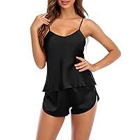 Algopix Similar Product 1 - Zando Womens Cami Summer Pajamas Set