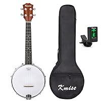 Algopix Similar Product 19 - Kmise 4 String Banjo Ukulele Uke