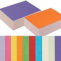 Algopix Similar Product 4 - 100 Pack Colorful Thick Paper Cardstock