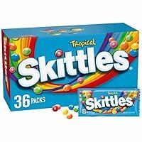 Algopix Similar Product 20 - SKITTLES Tropical Summer Chewy Candy