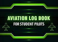 Algopix Similar Product 11 - Aviation Log Book For Student Pilots