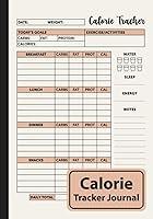 Algopix Similar Product 8 - Calorie Tracker Journal Daily Food