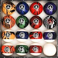 Algopix Similar Product 11 - Iszy Billiards Pool Balls  16 Piece