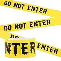 Algopix Similar Product 8 - Halloween Caution Tape 19inch x 82Feet