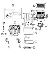 Algopix Similar Product 6 - Mopar Genuine Heater Core 5191347AC