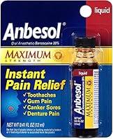 Algopix Similar Product 14 - Anbesol Maximum Strength Instant Pain