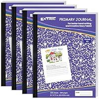 Algopix Similar Product 2 - EXTRIC Primary Journal 4 Pack  Primary