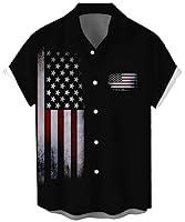 Algopix Similar Product 19 - WHO IN SHOP Mens 4th of July Shirts