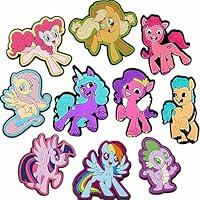 Algopix Similar Product 2 - 10 PCS Horse Cartoon Shoe Decorations 