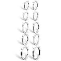 Algopix Similar Product 2 - Gokeey Small Cartilage Hoop Earrings