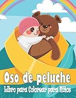 Algopix Similar Product 15 - Oso de Peluche Libro para Colorear para