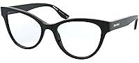 Algopix Similar Product 14 - Eyeglasses Miu MU 1 TV 1AB1O1 Black