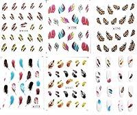 Algopix Similar Product 15 - Beaute Galleria 5 Sheets Nail Art Water