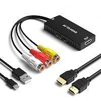 Algopix Similar Product 20 - RuiPuo RCA to HDMI Converter AV to