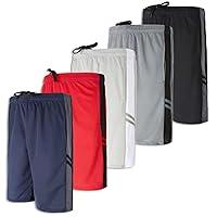 Algopix Similar Product 10 - Real Essentials Mens Mesh Shorts Active