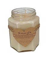 Algopix Similar Product 5 - Strength Candle  3875 Hexagon Shaped