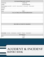 Algopix Similar Product 6 - Accident  Incident Report Book