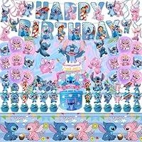 Algopix Similar Product 15 - Stitch Party Supplies Birthday Party