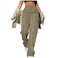 Algopix Similar Product 4 - Womens Fall 2024 Cargo Pants High