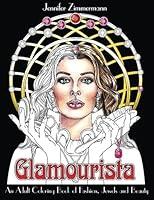 Algopix Similar Product 17 - Glamourista An Adult Coloring Book of