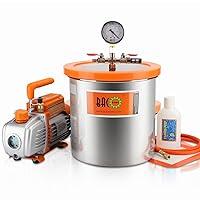 Algopix Similar Product 19 - BACOENG 3 Gallon Vacuum Chamber Kit