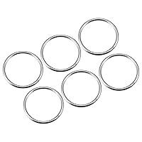 Algopix Similar Product 12 - METALLIXITY 304 Stainless Steel O Rings