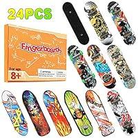 Algopix Similar Product 15 - HEHALI 24pcs Mini Finger Skateboards