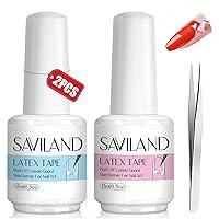 Algopix Similar Product 13 - SAVILAND 2PCS Nail Latex Peel Off with