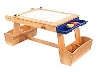 Algopix Similar Product 12 - KidKraft Wooden Art Table with Drying