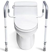 Algopix Similar Product 2 - WeHwupe Toilet Safety Rails for Elderly