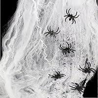 Algopix Similar Product 3 - AOSTAR Halloween Spider Webs