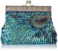 Algopix Similar Product 11 - MG Collection Blue Antique Beaded