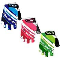 Algopix Similar Product 7 - FIGNER Ten Kids Junior Cycling Gloves