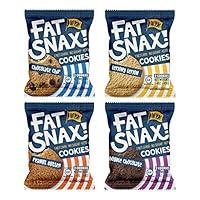 Algopix Similar Product 19 - Fat Snax Keto Cookies  Low Carb Snack