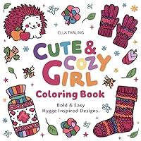 Algopix Similar Product 9 - Cute  Cozy Girl Coloring Book for