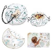 Algopix Similar Product 6 - Play  Go Drawstring Play Mat Storage