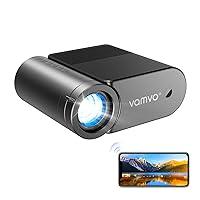 Algopix Similar Product 19 - Portable Projector Vamvo WiFi